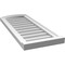 Ekena Millwork Arch Top Surface Mount PVC Gable Vent: Functional, w/ 2"W x 2"P Brickmould Sill Frame, 14"W x 34"H GVPAR14X3403SF - alternate 4